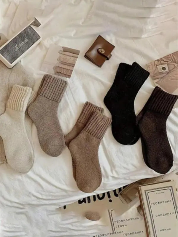 💜LETZTER TAG – KAUF 3 ERHALTE 2GRATIS💜 Thermische Wintersocken