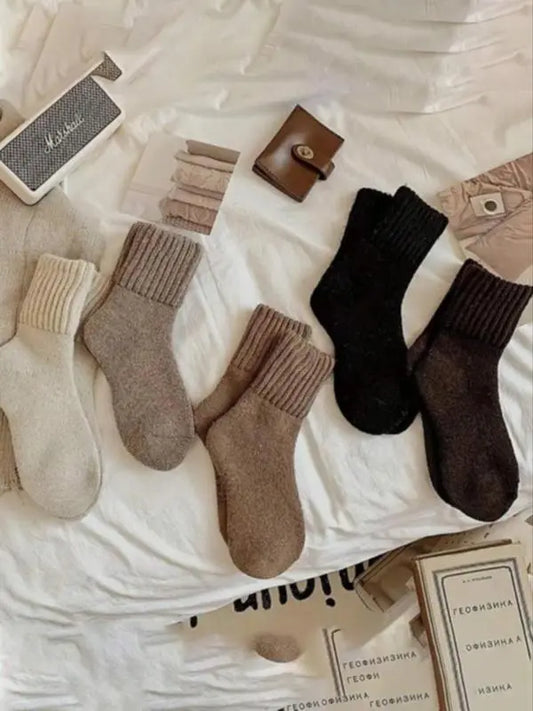 💜LETZTER TAG – KAUF 3 ERHALTE 2GRATIS💜 Thermische Wintersocken