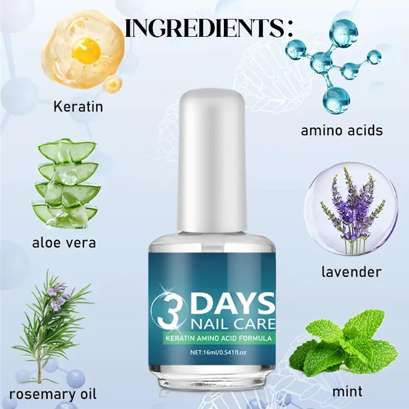 💅 KAUFE 1, ERHALTE 1 GRATIS! 🎉 Hochglänzendes Nagelöl – Schnelltrocknend, Pflegend & Stärkend für Naturnägel ✨