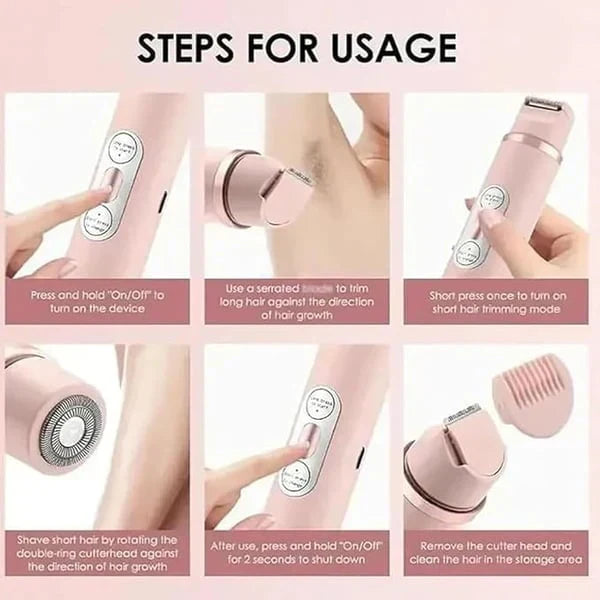 🌸Comfort 2-in-1 Elektrischer Rasierer🌸🔥Sommeraktion: Jetzt 50 % RABATT!🔥