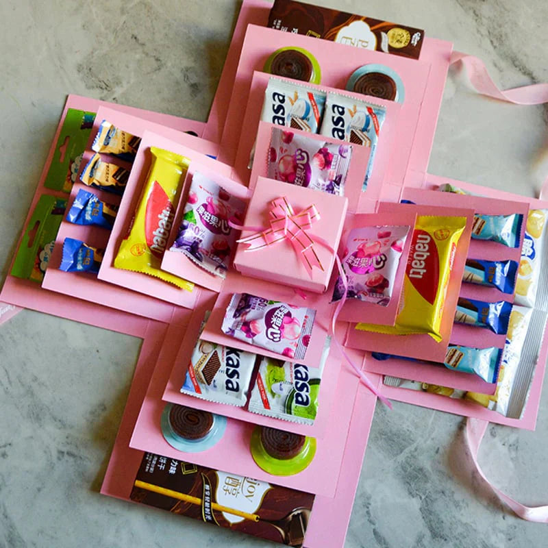 Über 50.000 verkauft! 🎁✨Überraschungs-Explosionsgeschenkbox-Set
