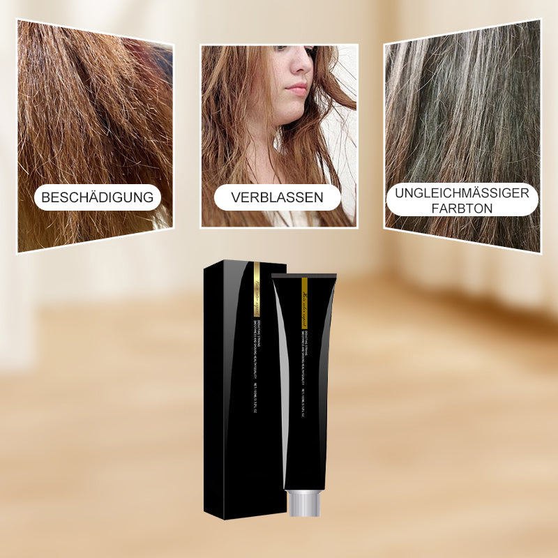 Color de cabello listoso largo y listón