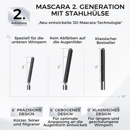 💜LETZTER TAG – KAUF 1, ERHALTE 1 GRATIS💜Innovative Metal Mascara