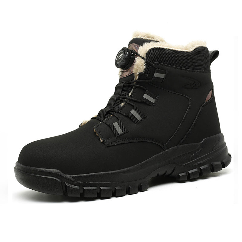 🔥Versandkostenfrei - Rutschfeste, leichte Sicherheitsstiefel der Klasse S3 für Unisex, ✅👍 mit stoßfesten Spikes, Anti-Smash- und Anti-Kompressions-Funktion