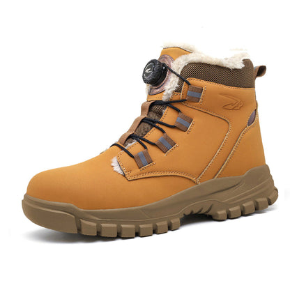 🔥Versandkostenfrei - Rutschfeste, leichte Sicherheitsstiefel der Klasse S3 für Unisex, ✅👍 mit stoßfesten Spikes, Anti-Smash- und Anti-Kompressions-Funktion