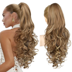 💜 LETZTER TAG DER AKTION – 50 % RABATT 💜 Clip-on-Haarverlängerung für welligen Pferdeschwanz