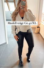 ✨Heiße Neuankömmlinge👖Damen Casual PU Leder Leggings