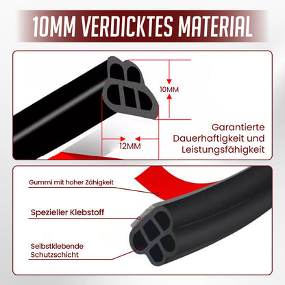 🚗Staubdichtes Gummidichtband zur Lärmminderung für Auto