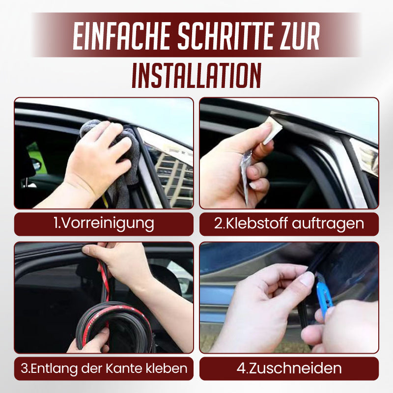 🚗Staubdichtes Gummidichtband zur Lärmminderung für Auto