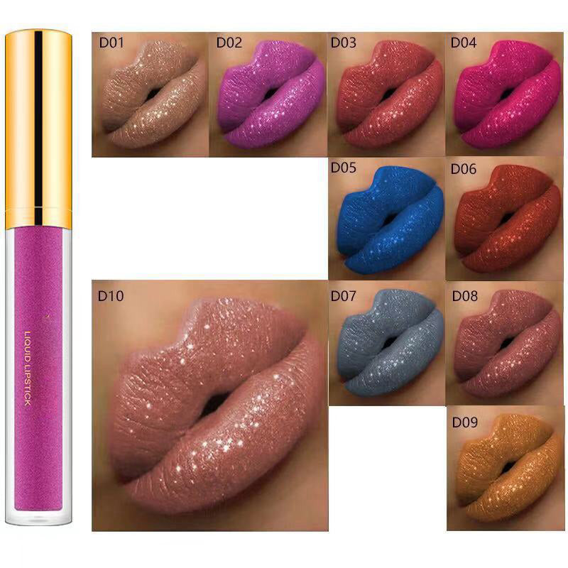 💥 ist im Sonderangebot! --Metallic Liquid Diamond Glitter Lipstick 💄2025 Last 1 Day Sale!