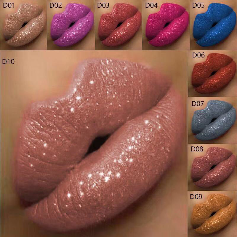💥 ist im Sonderangebot! --Metallic Liquid Diamond Glitter Lipstick 💄2025 Last 1 Day Sale!