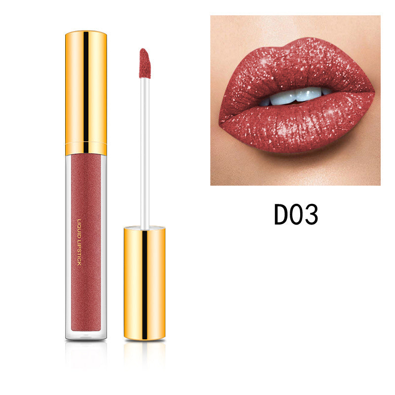 💥 ist im Sonderangebot! --Metallic Liquid Diamond Glitter Lipstick 💄2025 Last 1 Day Sale!