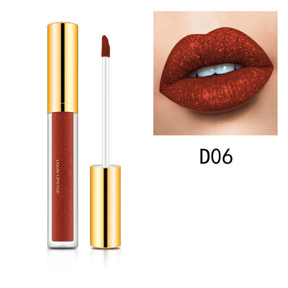 💥 ist im Sonderangebot! --Metallic Liquid Diamond Glitter Lipstick 💄2025 Last 1 Day Sale!