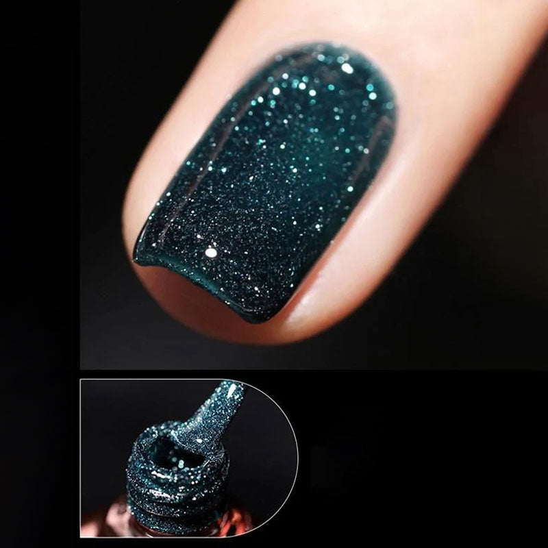 🍺✨ O’Zapft is! Oktoberfest-Glanz für deine Nägel ✨🍺 💅 2025 Neuankunft – Hochdichter Glitzer-Nagellack