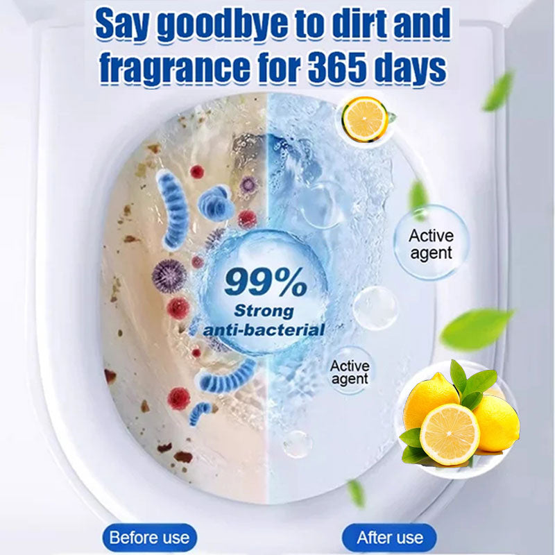 ⏳Kaufen Sie 2 und erhalten Sie 1 gratis💥🍋 Toilettenreiniger-Tabletten mit Zitronenduft