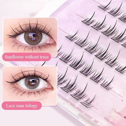 🎁Schnäppchen 50 % RABATT🔥Wasserfeste, kleberfreie, realistische falsche Wimpern