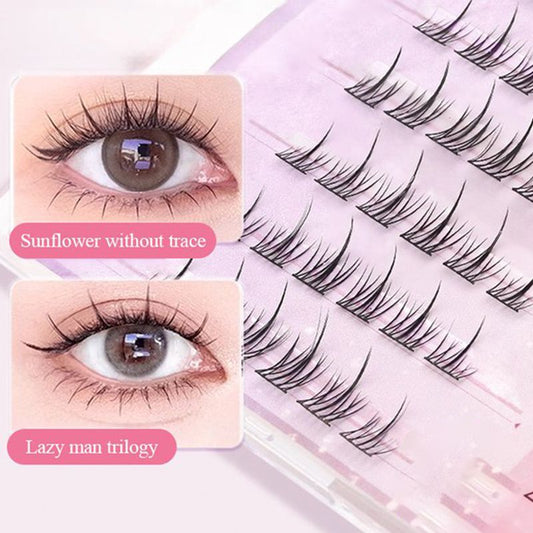 🎁Schnäppchen 50 % RABATT🔥Wasserfeste, kleberfreie, realistische falsche Wimpern