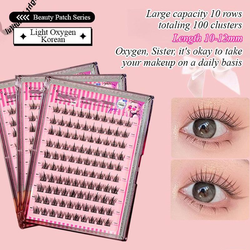 🎁Schnäppchen 50 % RABATT🔥Wasserfeste, kleberfreie, realistische falsche Wimpern