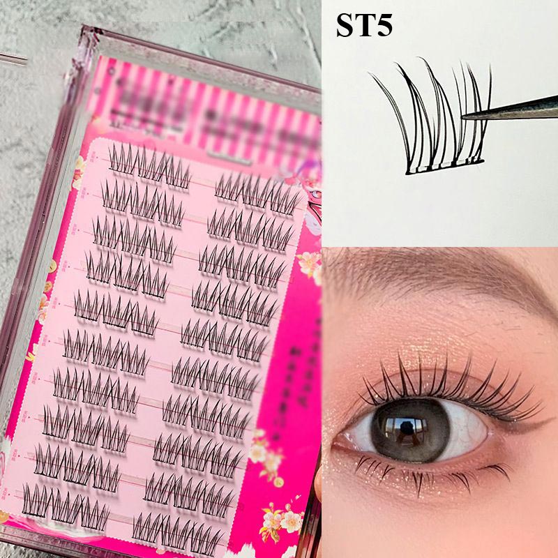 🎁Schnäppchen 50 % RABATT🔥Wasserfeste, kleberfreie, realistische falsche Wimpern