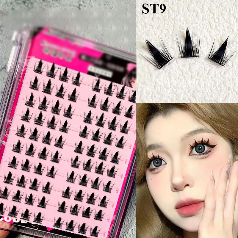 🎁Schnäppchen 50 % RABATT🔥Wasserfeste, kleberfreie, realistische falsche Wimpern