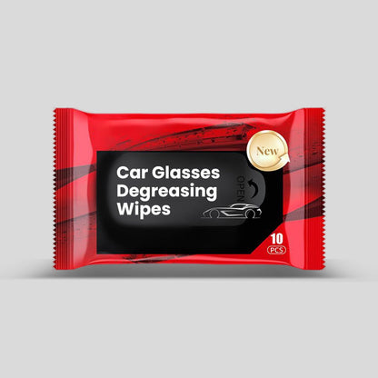 🚗 KAUFEN 1 ERHALTEN 2! ✨ 2025 Verbesserte Autoglas-Ölfilm-Entfernungstücher - Beseitigt Sofort Fett und Schmutz für Kristallklare Sicht 🌟🧼