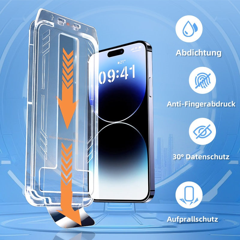 💥Räumungsverkauft🔥Displayschutzfolien für iPhone mit Applikator