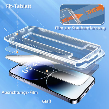 💥Räumungsverkauft🔥Displayschutzfolien für iPhone mit Applikator