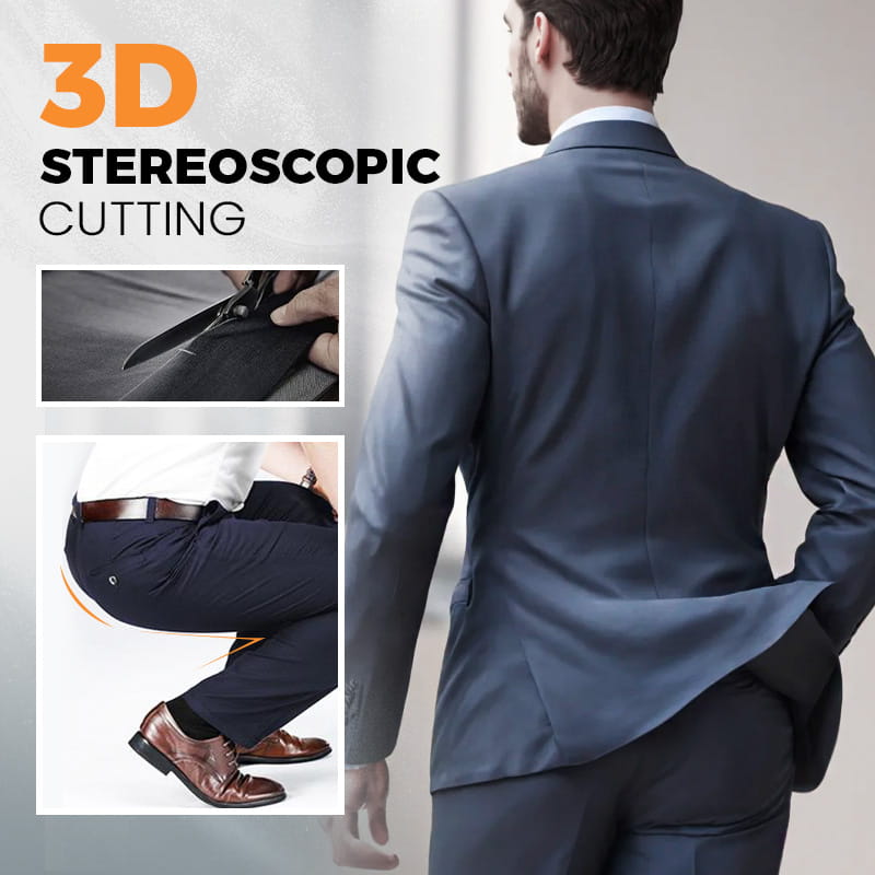 Fliwos Herren-Stretch-Anzughose（Kostenloser Versand）