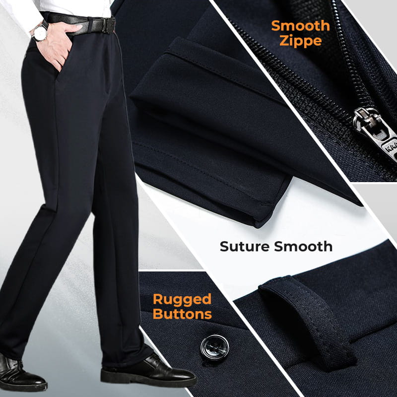 Fliwos Herren-Stretch-Anzughose（Kostenloser Versand）