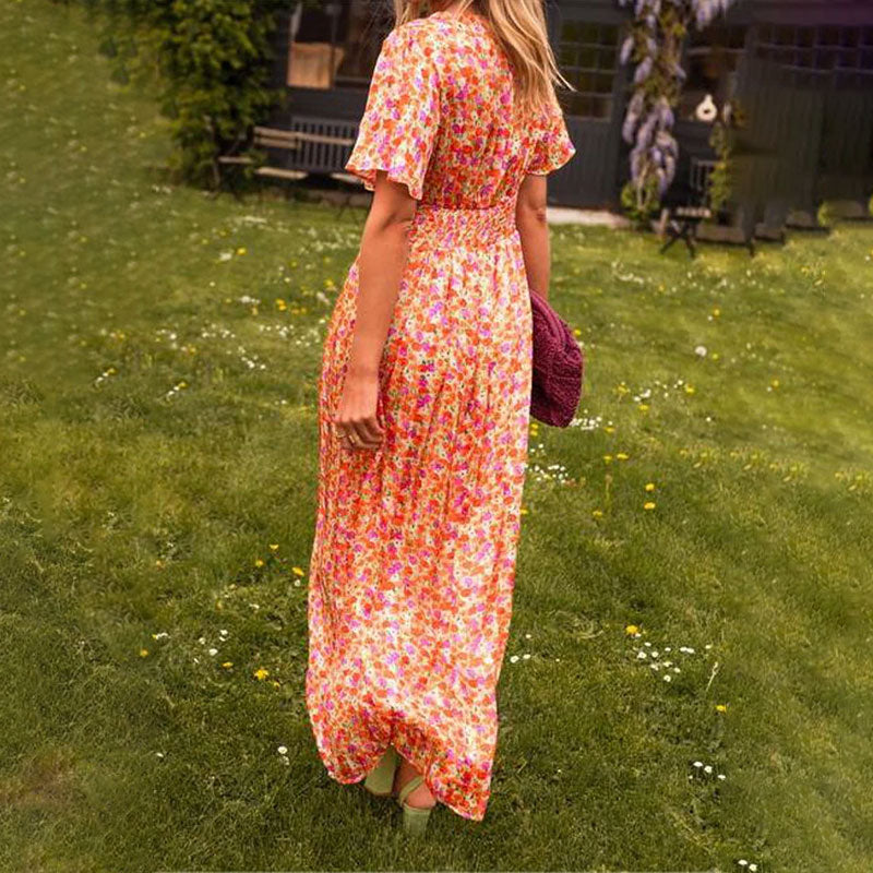 ⏳Zeitlich begrenzter Rabatt💥Women's Sweet Vintage Floral Dress
