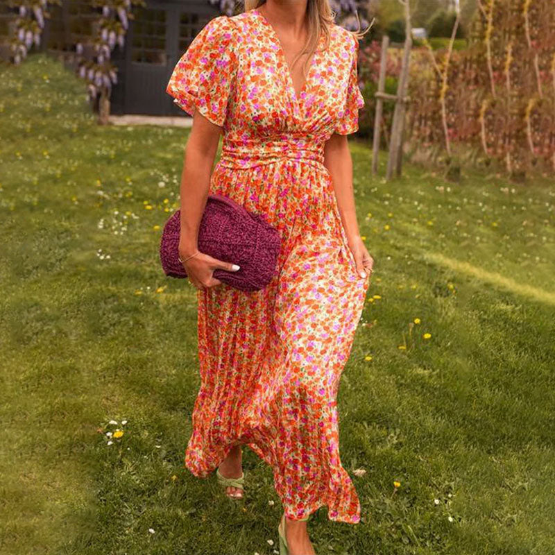 ⏳Zeitlich begrenzter Rabatt💥Women's Sweet Vintage Floral Dress