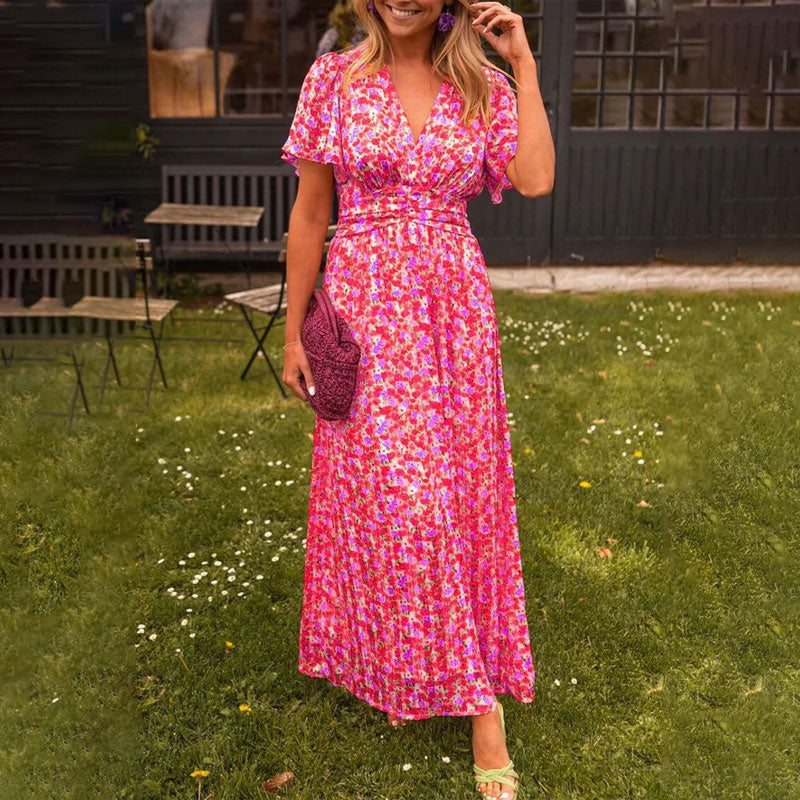 ⏳Zeitlich begrenzter Rabatt💥Women's Sweet Vintage Floral Dress
