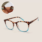 Sexy Leopard Print Anti-Blue Light Gradient Lesebrille für Frauen
