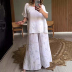 💃Seasonal Specials💃Women's Floral Print Casual 2-Piece Set