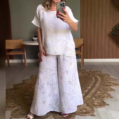 💃Seasonal Specials💃Women's Floral Print Casual 2-Piece Set