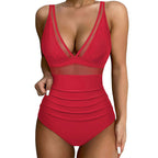 ⏳Begrenzte Zeit 50% Rabatt💥👙Mesh Tummy Control Badeanzug🏝️