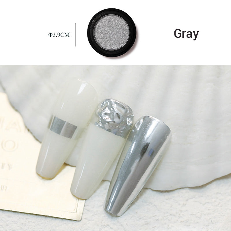 Superheller fester Nagelpuder mit Spiegeleffekt