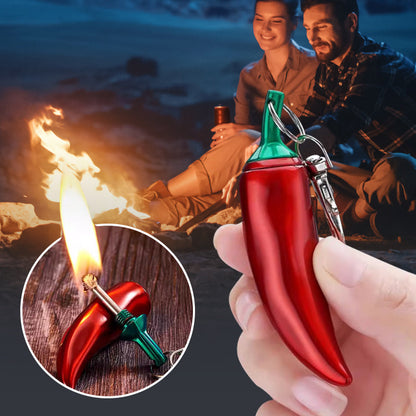 🌶️Emergency Survival Schlüsselanhänger Dauerhaftes Streichholz🔥