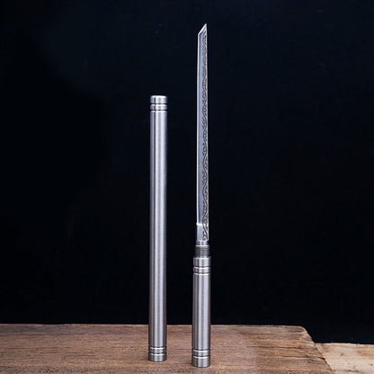 🔥Cuchillo de fruta portátil multiusos con funda