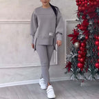 💜 LETZTER TAG DER AKTION – 50 % RABATT 💜Lässiges Sweatshirt-Leggings-Set für Frauen