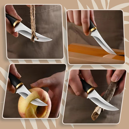 ⏳Descuento del 50% por tiempo limitado💥Cuchillo de fruta portátil multiusos con funda
