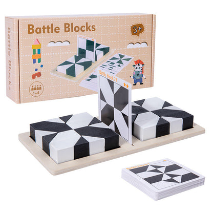 🌸Herbstschlussverkauf🌸Kreatives Lernpuzzleset für Kinder in Schwarz und Weiß