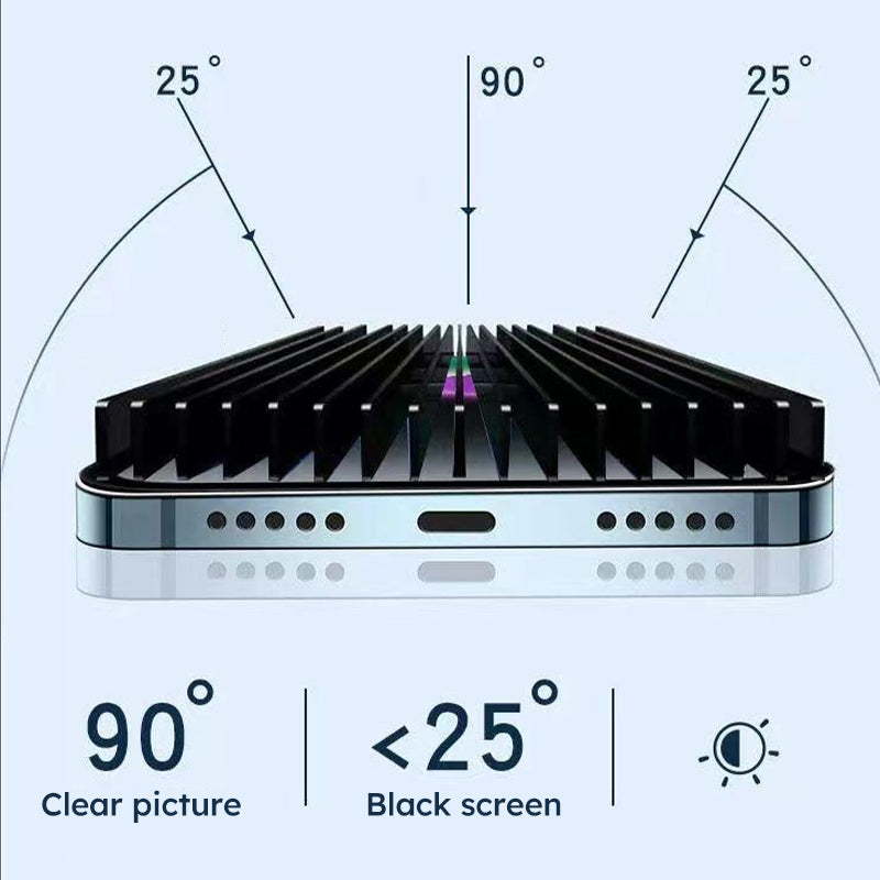 Now enjoy 50% discount🔥Multi-Angle Anti-Peep-Hartfolienset für das iPhone