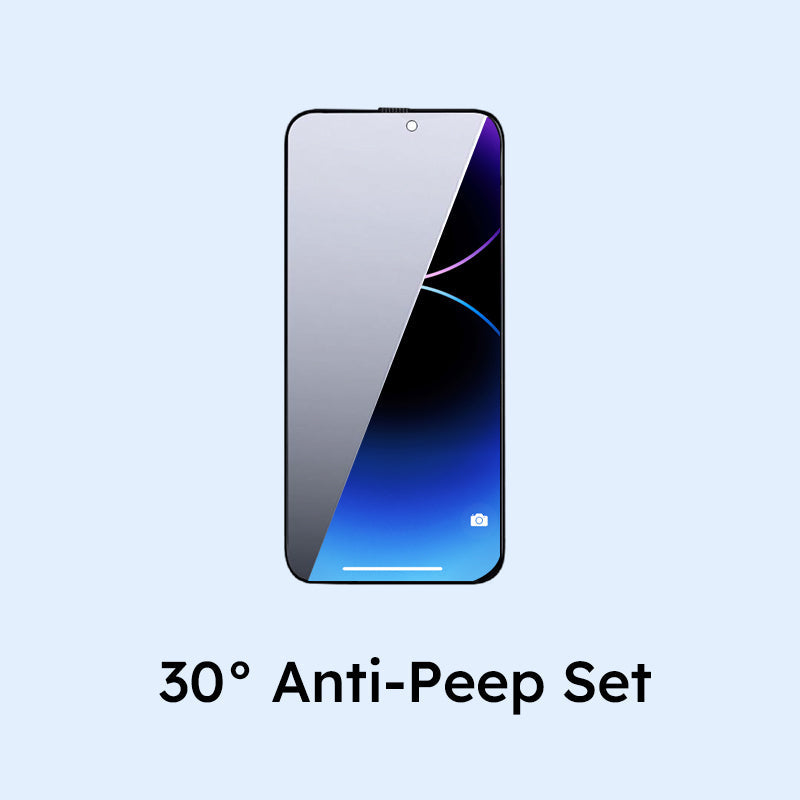 Now enjoy 50% discount🔥Multi-Angle Anti-Peep-Hartfolienset für das iPhone