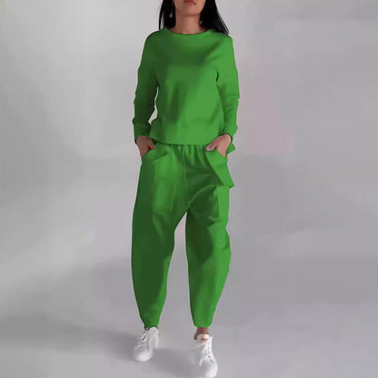 Traje deportivo-casual para mujer con muchos bolsillos.💖