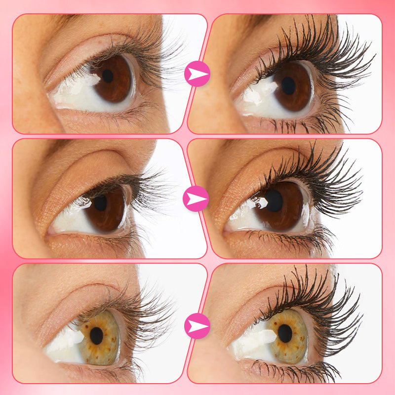 Waterdichte langdurige volume -giving kras -vrije mascara