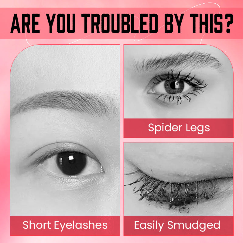 Waterdichte langdurige volume -giving kras -vrije mascara