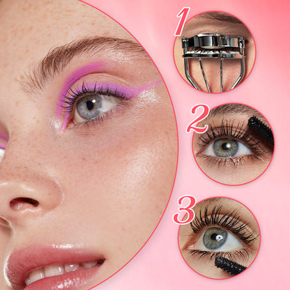 Waterdichte langdurige volume -giving kras -vrije mascara