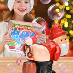 🎅 XMAS Angebote-50%Rabatt 🎄Ideales Geschenk - Lustige Weihnachtsmann Seifenblasenmaschine