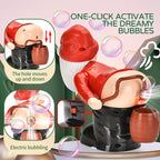 🎅 XMAS Angebote-50%Rabatt 🎄Ideales Geschenk - Lustige Weihnachtsmann Seifenblasenmaschine